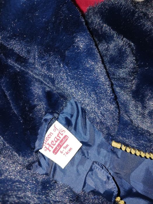 Casaco menina  6/9 meses novo