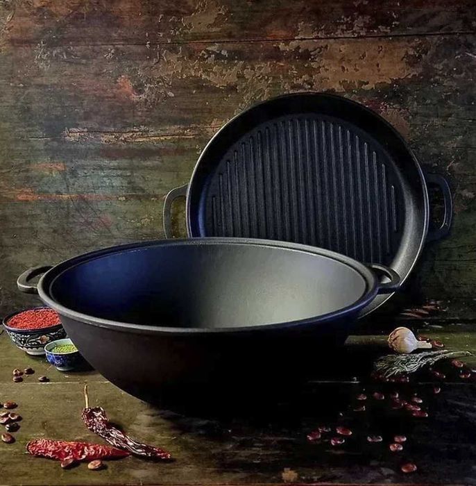 Казан для плова Казани від виробника майстерня казан чугунний