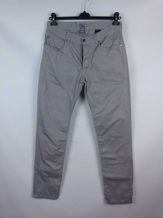 H&M spodnie chinosy bawełna / 33 - M