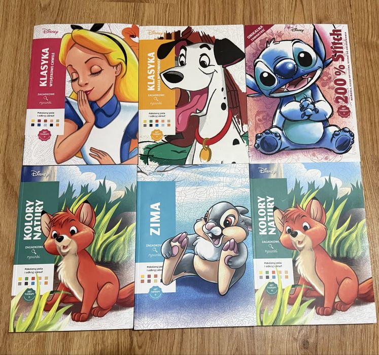 Уцінені розмальовки Disney. Оригінал Польща