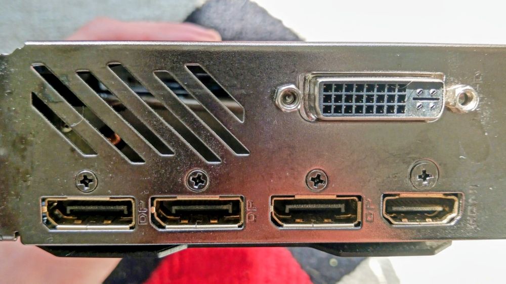 Gigabyte GeForce GTX 1060 6 GB — bdb stan, RGB