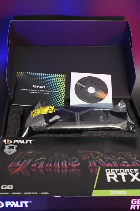 RTX 2080 Palit Game Rock 8Gb.