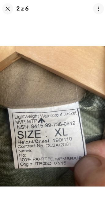 Kurtka Waterproof goretex na ryby lub do lasu MTP 190/110