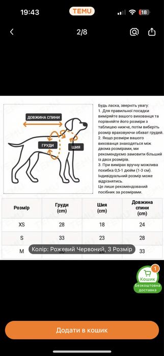 Світер для собак