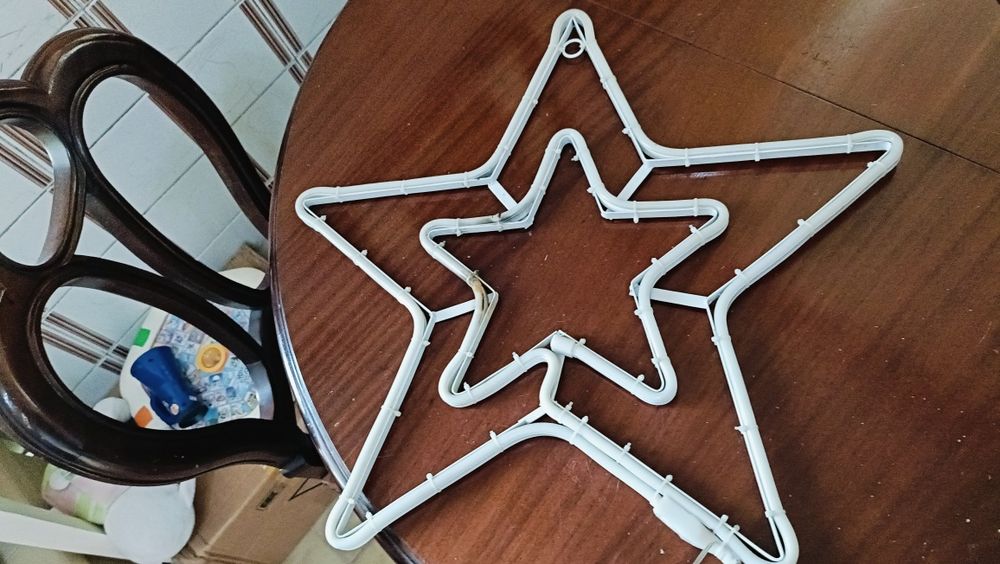 Estrela de Natal LED para decoração