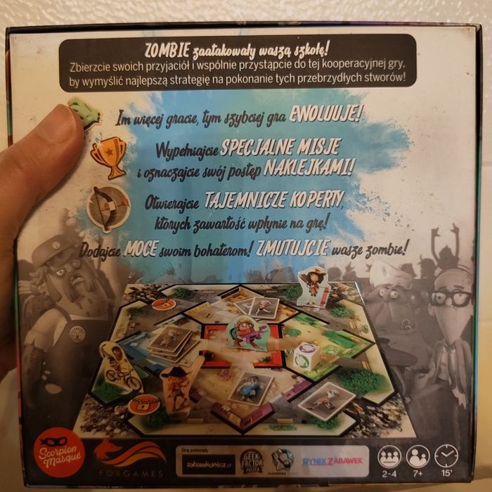 Zombie kids gra na wspołprace