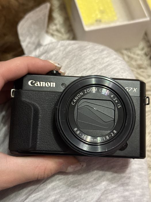 Трендова камера canon g7x mark ii