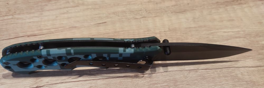 Нож MIL-TEC AT-Digital 15317170 криса пиксель камуфляж mora ontario