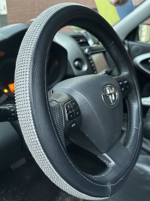 Чехол на руль, кермо з  камнями з стразами