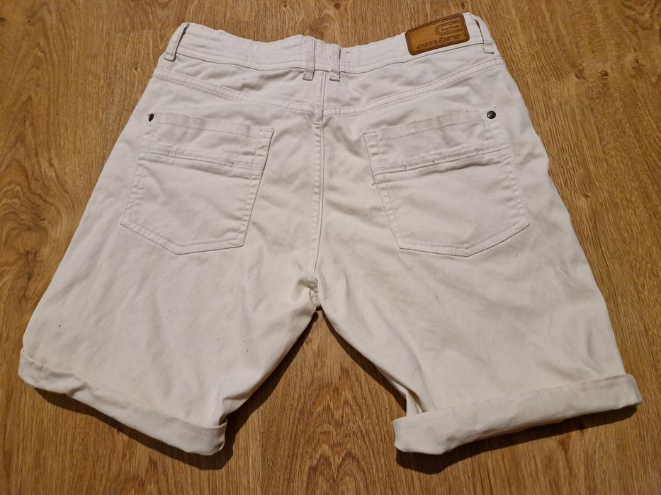 Spodenki szorty męskie jeansowe ombre