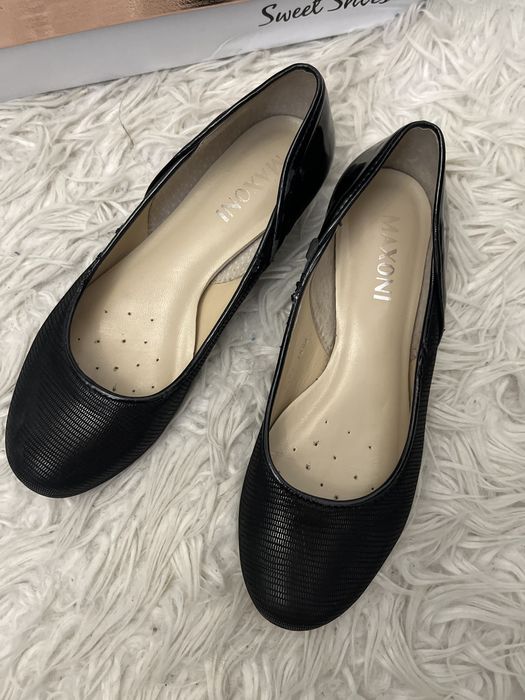 Skorzane baletki rozmiar 37