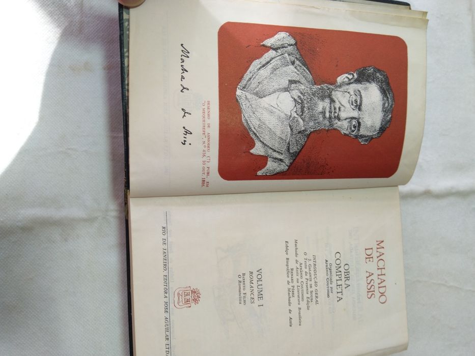 Obra Completa de Machado de Assis Papel Bíblia 3 Volumes