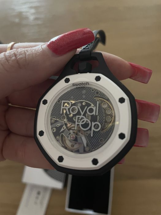 Audemars Piguet x Swatch Bioceramic Royal Pop Ocho Negro