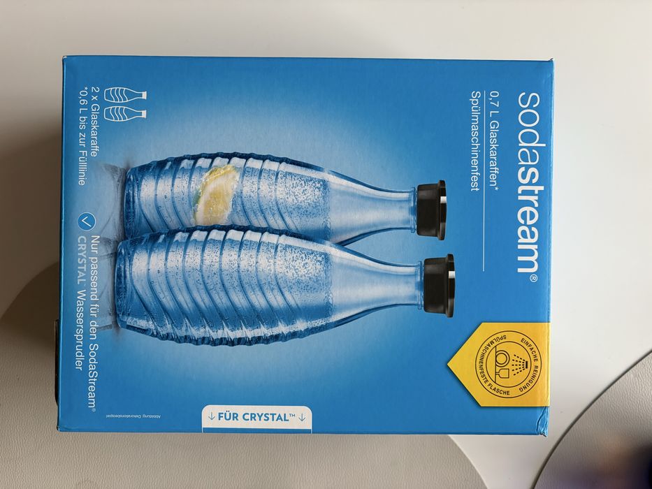 Sodastream szklane karafki do Sodastream cristal