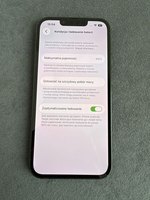 iPhone 13 128gb zielony