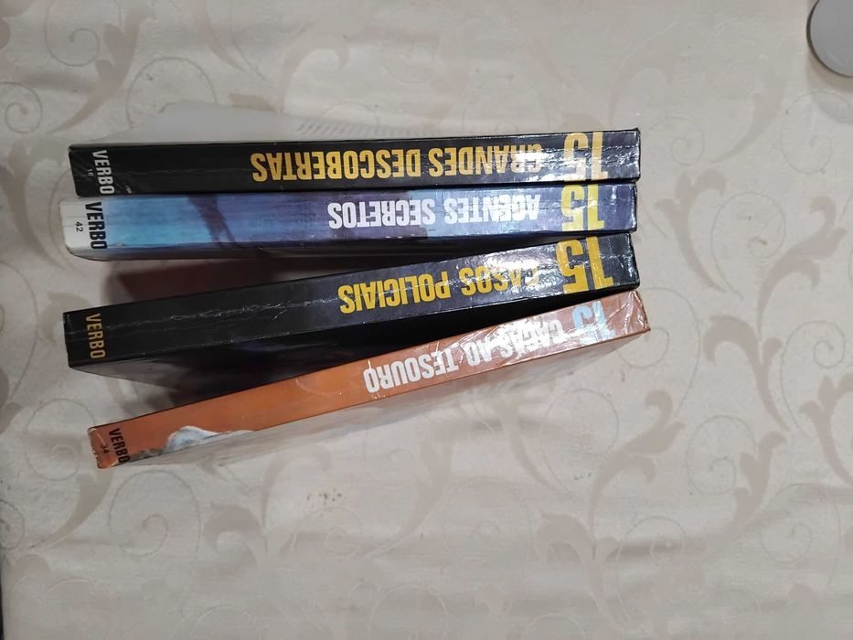 Livros colecção 15 histórias
