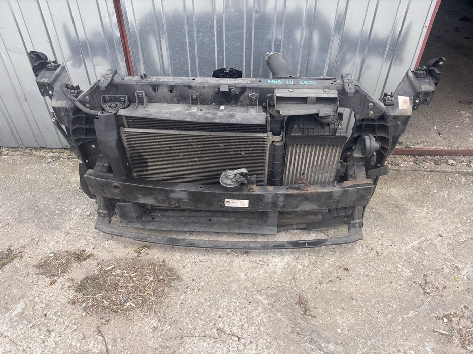 Kia sportage IV 4 2.0 CRDI pas przedni kompletny wzmocnienie czołowe chłodnice komplet