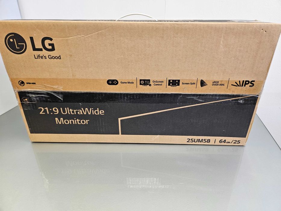 Monitor LG 25UM58, 2560x1080 (UWHD) IPS , 21:9 UltraWide , FV23%