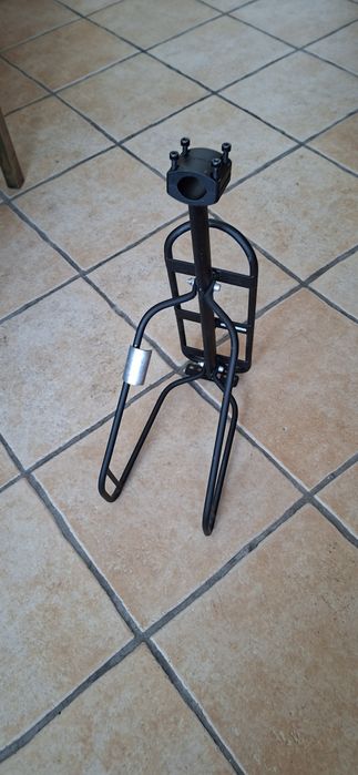 Porta bagagem bicicleta 500 espigão de  selim BTWIN