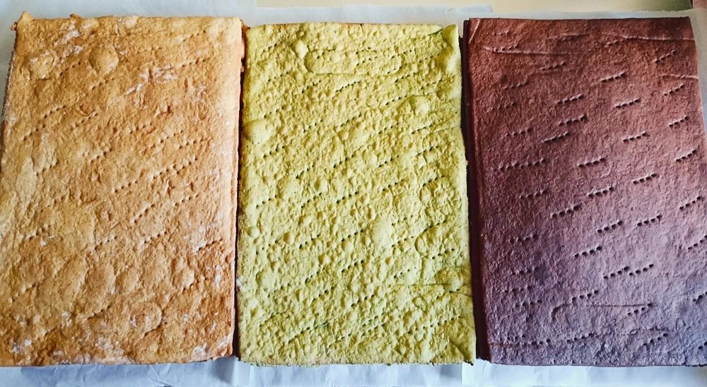 Коржі на медовик, спартак