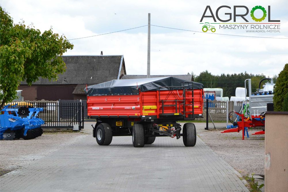 Przyczepa PRONAR PT608 8t PT606 T653/2 URSUS D-606 T-083 SKORUPA