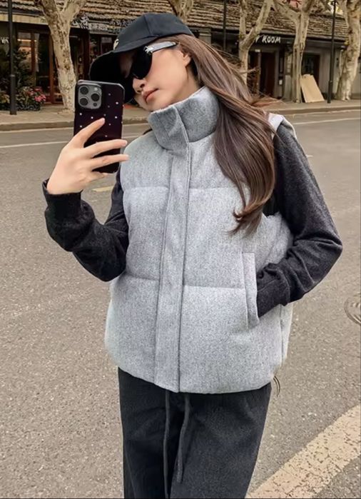 Жилетка серая Twen20s marymax zara coosh mango