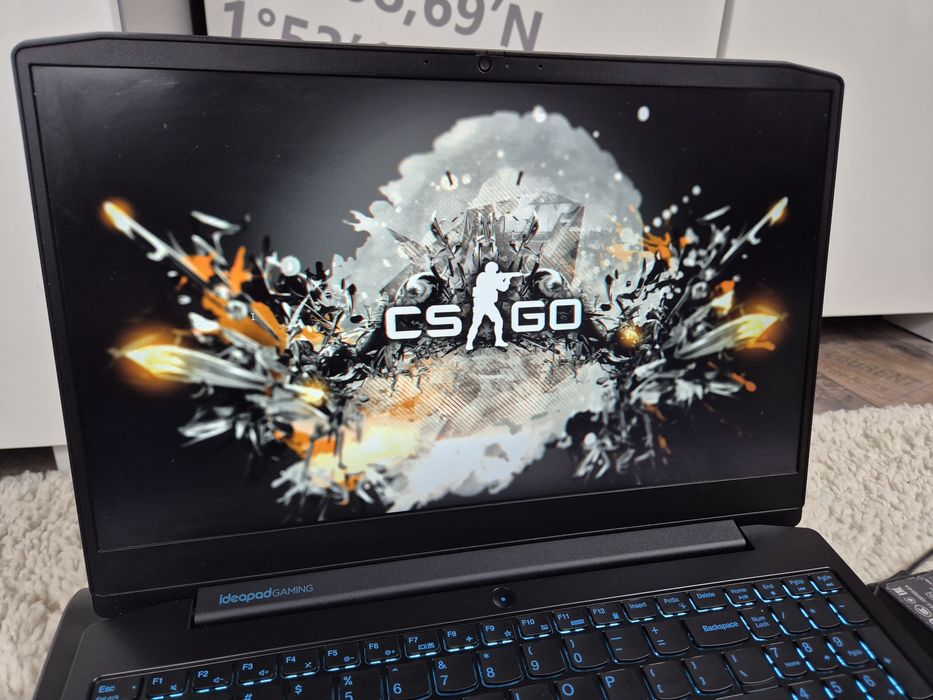 GTX 1650ti 16Gb Ryzen 7  laptop gamingowy Ideapad gaming 3 IPS 120Hz