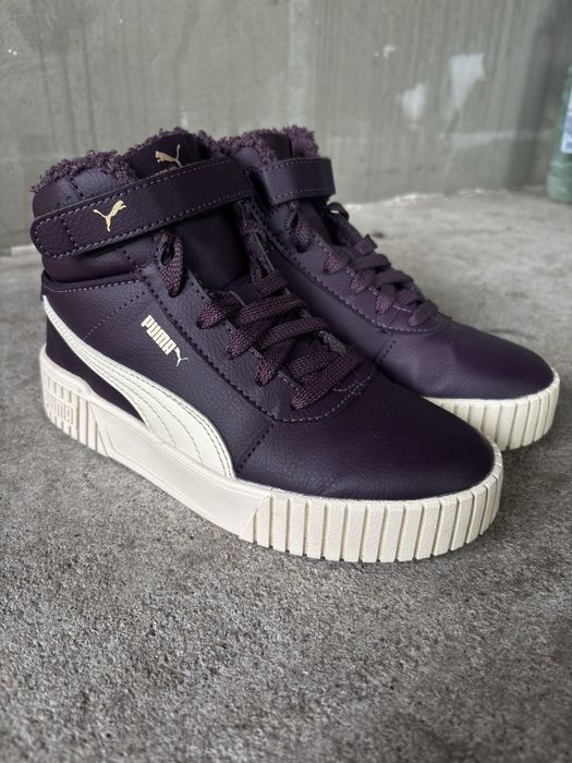 Зимові кеди пума , зимові кросівки,утеплені кросівки, демісезонні крос