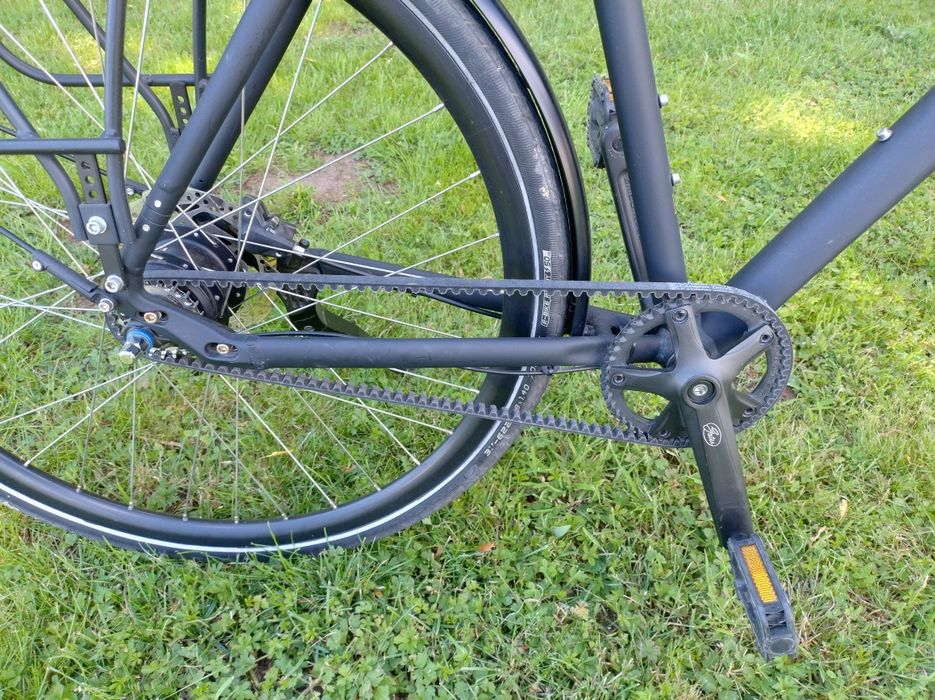 Niemiecki rower kieler manufaktur na pasku