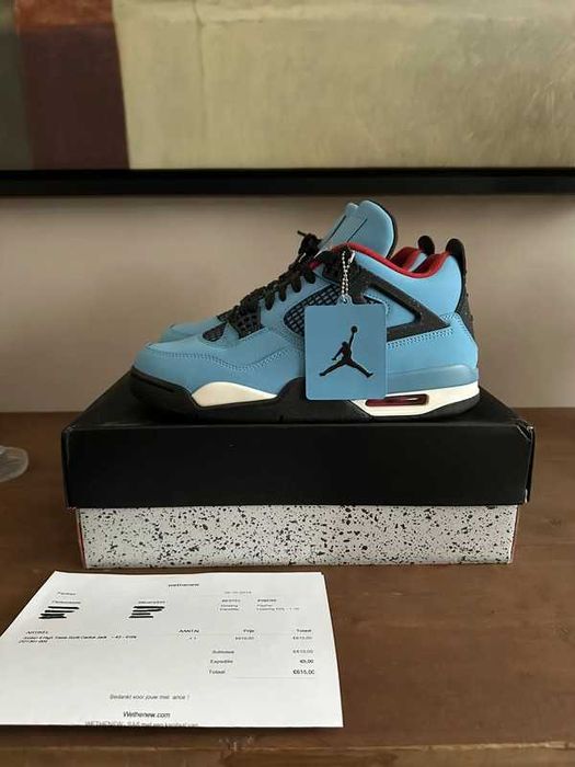 Jordan 4 Retro Travis Scott Cactus Jack R.39