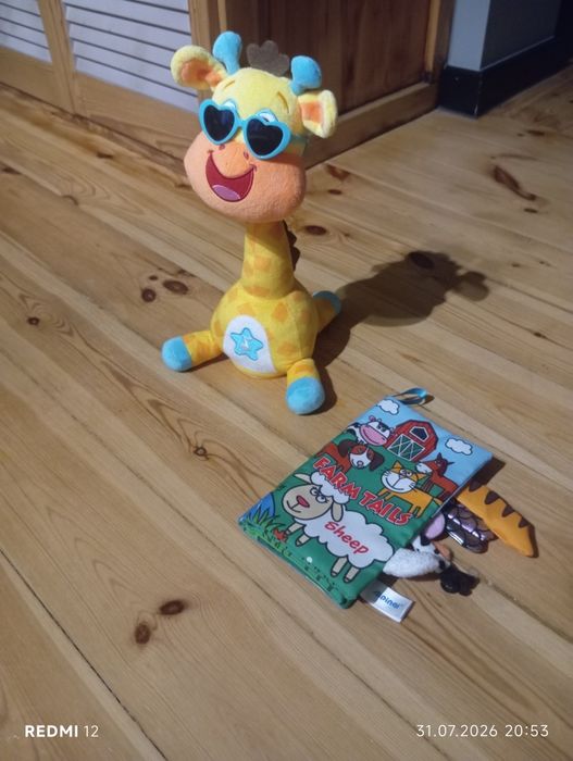 2 zabawki niemowlęce