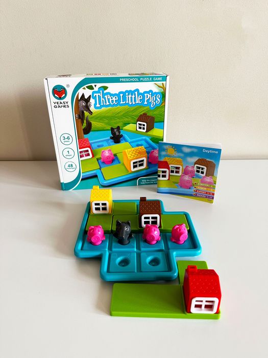 Stem гра Троє поросяток та вовк