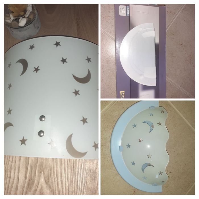 Apliques /Candeeiro de parede lua e estrelas