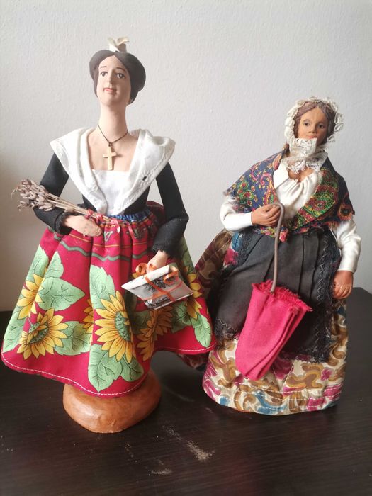 Santon De Provence - terakotowa figurka z lat 60-tych XX wieku Francja