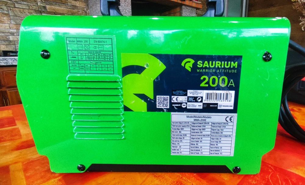 Máquina de Soldar Inverter Saurium MMA-200E