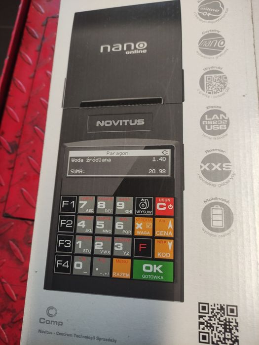 Kasa fiskalna novitus nano online