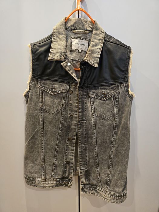 River Island kamizelka jeansowa S