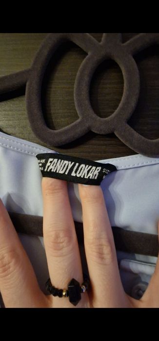 Błękitna sukienka