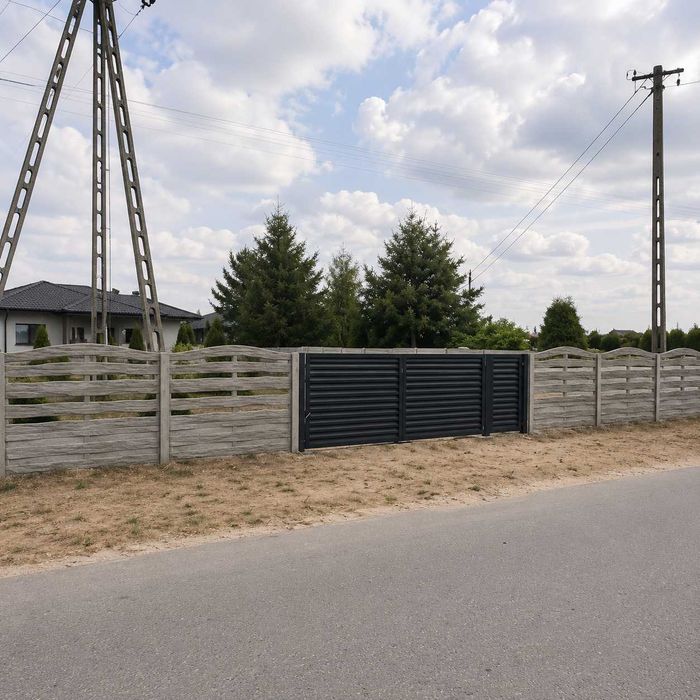 Montaż ogrodzeń betonowych | Bramy | Furtki