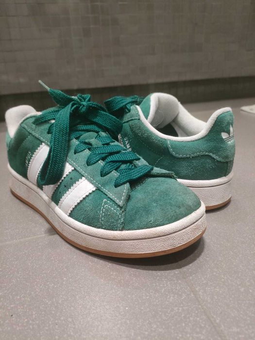 Buty ADIDAS Campus zielone r.38