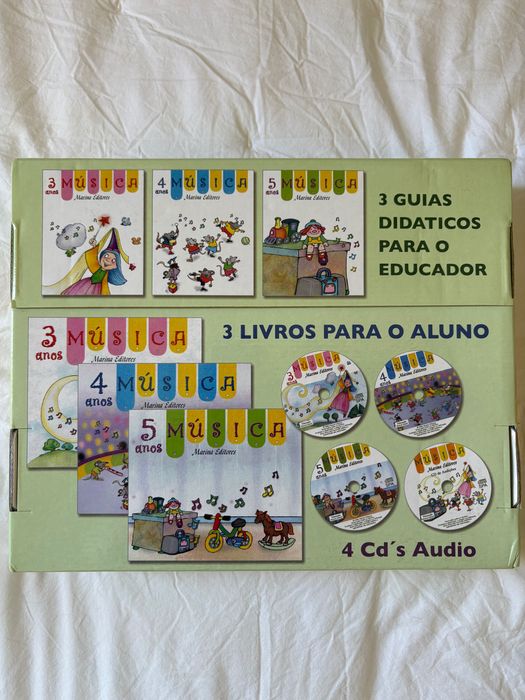 Livros e CD Educação musical infantil
