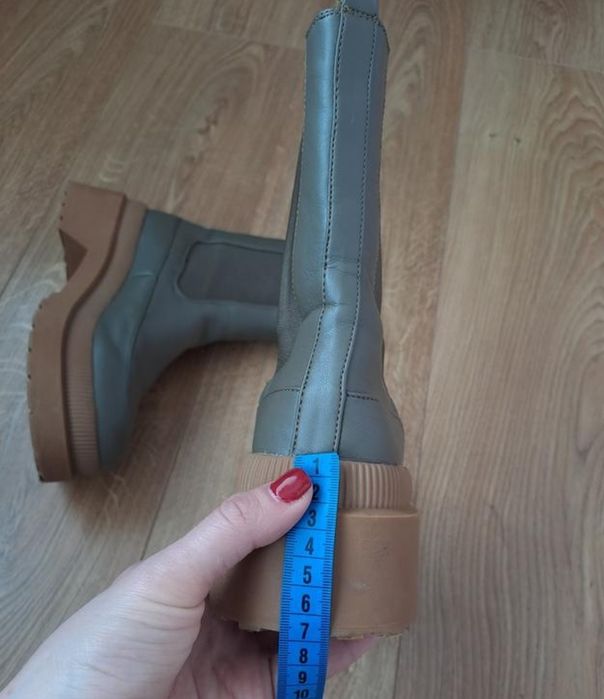 Женские демисезонные ботинки полуботинки на тракторной подошве