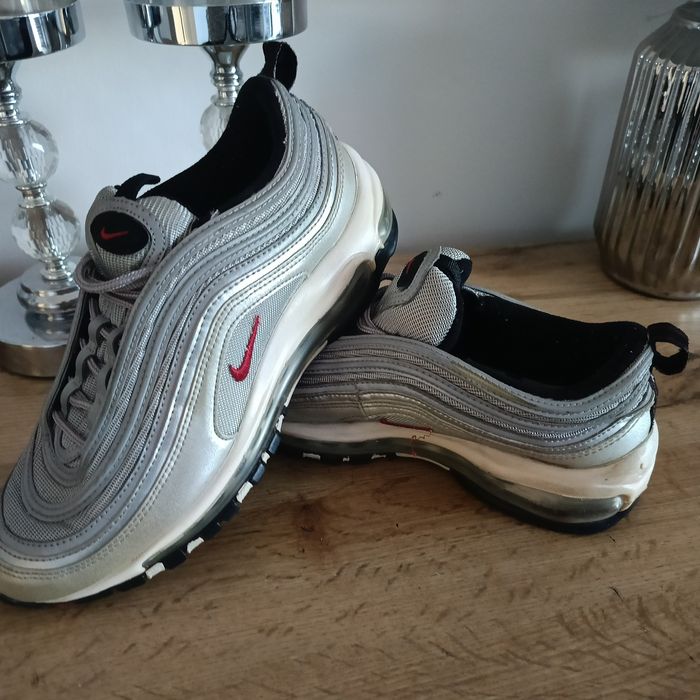 Buty Nike air max 97 srebrne 39