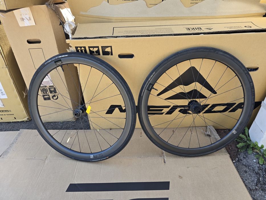 Rodas de carbono de disco perfil 35