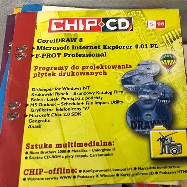 Unikalna Kolekcja CHIP od 5/1998 do 7/2002