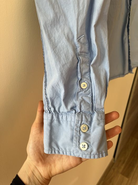 Koszula Napapijri męska niebieska XXL Slim Fit