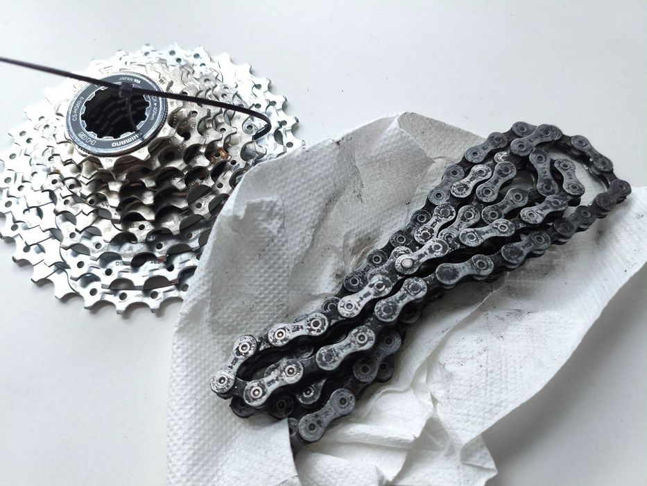 Kaseta Shimano SLX CS-HG80-9 | 11-32T + Łańcuch HG93 z pinem