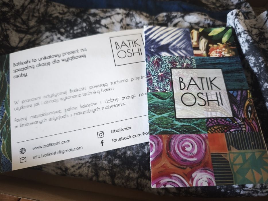 Chusta na szyję Batik Oshi