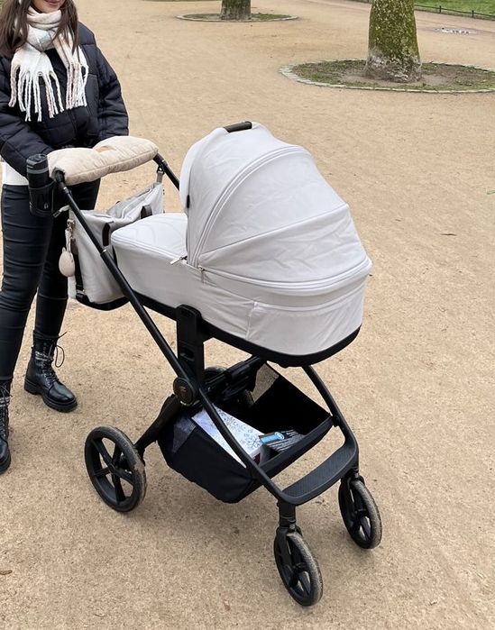 Wózek Venicci Claro 2w1 vanilla + adaptery