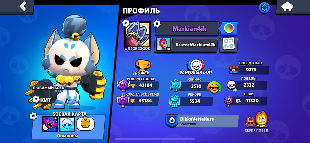 Акаунт бравил старс